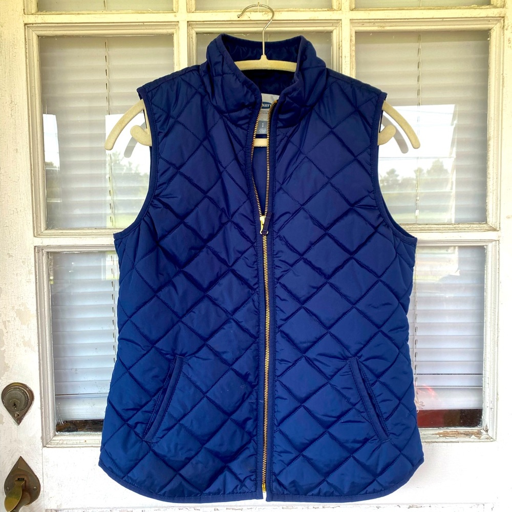 Old navy, navy blue winter cover